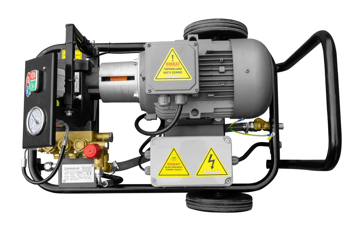 200 BAR YÜKSEK BASINÇLI OTO YIKAMA MAKİNESİ (İTALYAN POMPALI)